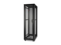 APC NetShelter SV - Rack skåp - svart - 42U - 19" - för P/N: SMT3000RMI2UC, SMX2KR2UNCX145, SRT3000RMXLA-NC, SRT3000RMXLT-NC, SRT5KRMXLTUS AR2500