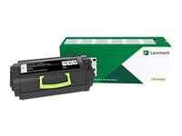 Lexmark - Erittäin tuottoisa - musta - alkuperäinen - väriainekasetti LCCP, LRP malleihin Lexmark MS818dn 53B2X00