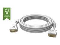 Vision Techconnect - VGA kaapeli - HD-15 (VGA) (uros) to HD-15 (VGA) (uros) - 2 m - valkoinen TC 2MVGAP