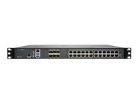 SonicWall NSa 4700 - Essential Edition - turvalaite - sekä 5 vuoden TotalSecure - 10GbE, 5GbE, 2.5GbE - 1U - telineeseen asennettava 02-SSC-9574