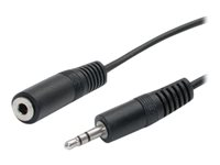 StarTech.com 1,8 m 3,5 mm förlängningskabel för stereoaudio - M/F - Ljudförlängningskabel - mini-phone stereo 3.5 mm hane till mini-phone stereo 3.5 mm hona - 1.8 m - för P/N: PEXSOUND7CH, SV211DPUA, SV211DPUA4K, SV211HDUA4K, SV431DL2DU3A, SV431TDVIUA MU6MF