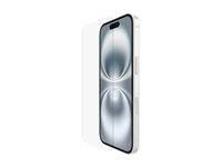 Belkin ScreenForce UltraGlass 2 - Skärmskydd för mobiltelefon - 9H, behandlat - glas - för Apple iPhone 14 Pro, 15, 16 OVA131ZZ