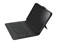 Belkin Slim Style Keyboard Case - Tangentbord och foliefodral - trådlös - Bluetooth - för Samsung Galaxy Tab 3 (10.1 tum) F5L159AYC00