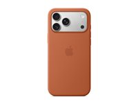 Apple - Skydd för mobiltelefon - MagSafe-kompatibilitet - silikon - terrakotta - för iPhone 17 Pro Max MGFQ4ZM/A