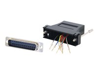 C2G - Seriell adapter - RJ-45 (hona) till DB-25 (hane) - svart 81543