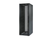 APC NetShelter SX Enclosure - Rack skåp - utan sidor - svart - 42U - 19" - TAA-kompatibel - för P/N: SMT3000RMI2UC, SMX2KR2UNCX145, SRT3000RMXLA-NC, SRT3000RMXLT-NC, SRT5KRMXLTUS AR3150X609