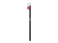 APC EasyPDU EPDU2216M - Kraftdistributionsenhet (kan monteras i rack) - uppmätt - AC 400 V - 11 kW - 11040 VA - 3-fas - Ethernet 10/100/1000, serial, USB - ingång: IEC 60309 3P+N+E - utgångskontakter: 24 (21 x IEC 60320 C13, 3 x IEC 60320 C19) - 0U - 2 m sladd - svart EPDU2216M