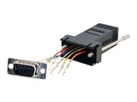 C2G - Seriell adapter - RJ-45 (hona) till DB-9 (hane) - svart 81550