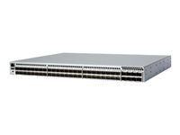 Brocade G720 - Kytkin - Hallinnoitu - 24 x 32Gb Fibre Channel SFP+ - ilmavirtaus edestä taaksepäin - telineeseen asennettava BR-G720-24-32G-F