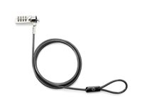 HP Essential Combination Lock - Lås för säkerhetskabel - 1.22 m T0Y16AA