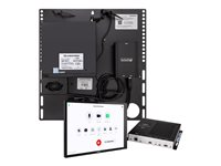 Crestron Flex UC-CX100-Z-WM - För zoomningsrum - paket för videokonferens (pekskärmskonsol, mini-dator) - Zoomcertifierad - svart - power adapter included UC-CX100-Z-WM