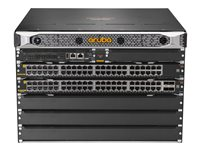 HPE Aruba 6405 96G CL4 PoE 4SFP56 - Kytkin - L3 - Hallinnoitu - 96 x 10/100/1000 (PoE+) + 4 x 1 Gigabit / 10 Gigabit / 25 Gigabit / 50 Gigabit SFP56 (uplink) - telineeseen asennettava - PoE+ (2880 W) malleihin P/N: R0X27C, R0X38C, R0X39C, R0X40C, R0X41C, R0X42C, R0X43C R0X29A