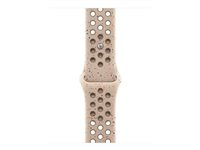 Apple Nike - Klockrem för smart klocka - 40 mm - storlek S/M - desert stone MC2C4ZM/A