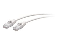 C2G 25ft (7.6m) Cat6a Snagless Unshielded (UTP) Slim Ethernet Network Patch Cable - White - Kytkentäkaapeli - RJ-45 (uros) to RJ-45 (uros) - 7.6 m - 4.8 mm - UTP - CAT 6a - valettu, piikitön - valkoinen C2G30187