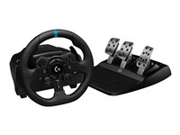 Logitech G923 - Ratti- ja poljinsetti - langallinen - musta malleihin PC, Sony PlayStation 4 941-000150