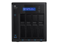 WD My Cloud EX4100 WDBWZE0080KBK - NAS-palvelin - 4 telineet - 8 Tt - HDD 4 Tt x 2 - RAID RAID 0, 1, 5, 10, JBOD, 5 hot spare - RAM 2 Gt - Gigabit Ethernet - iSCSI tuki WDBWZE0080KBK-EESN