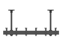 Multibrackets M Menu Board Mount Pro MBC3X1U - Koukku - alumiini, teräs - musta -näytön koko: 30"-42" - kattoon asennettava 7350073735662