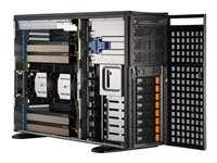 Supermicro GPU SuperServer 741GE-TNRT - telineasennettava ilman suoritinta - 0 Gt - ei kiintolevyä SYS-741GE-TNRT