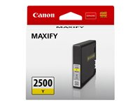 Canon PGI-2500 Y - 9.6 ml - keltainen - alkuperäinen - mustesäiliö malleihin MAXIFY iB4050, iB4150, MB5050, MB5150, MB5155, MB5350, MB5450, MB5455 9303B001