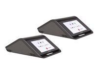 Crestron Flex UC-MX50-NC-Z - För medelstora Microsoft Zoom-rum - paket för videokonferens (pekskärmskonsol, mini-dator, HDMI till USB 3.0-omvandlare) - svart - power adapter included UC-MX50-NC-Z