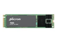 Micron 7450 PRO - SSD - Enterprise - salattu - 480 GB - sisäinen - M.2 2280 - PCIe 4.0 (NVMe) - TCG Opal Encryption 2.0, Self-Encrypting Drive (SED) MTFDKBA480TFR-1BC15ABYYR