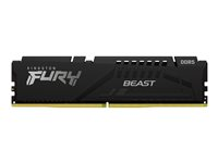 Kingston FURY Beast - DDR5 - pakkaus - 64 Gt: 2 x 32 Gt - DIMM 288 nastaa - 5600 MHz / PC5-44800 - CL40 - 1.25 V - puskuroimaton - on-die ECC KF556C40BBK2-64