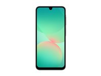 Samsung Galaxy A26 - 5G pekskärmsmobil - dual-SIM - RAM 6 GB / Internminne 128 GB - microSD slot - OLED display - 6.7" - 2340 x 1080 pixlar (120 Hz) - 3 st. bakre kameror 50 MP, 8 MP, 2 MP - front camera 13 MP - svart SM-A266BZKBEUB