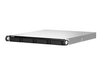 QNAP TS-464U - NAS-server - 4 fack - kan monteras i rack - SATA 6Gb/s - RAID 0, 1, 5, 6, 10, JBOD - RAM 4 GB - 2.5 Gigabit Ethernet - iSCSI support - 1U TS-464U-4G