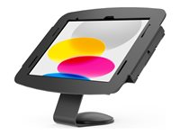 Compulocks iPad 10th-11th (A16) Gen Space Enclosure Core Counter Stand or Wall Mount Black - Hölje - för surfplatta - fast i 45 grader - metall - svart - väggmonterbar - för Apple 10.9-inch iPad Wi-Fi, Wi-Fi + Cellular 111B209IPDSB