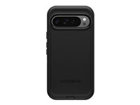 OtterBox Defender Series - Skyddsfodral för mobiltelefon - robust - polykarbonat, TPE (termaplastisk elastomer) - svart - för Google Pixel 9 Pro XL 77-95635