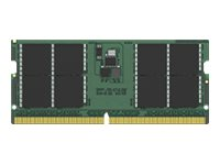 Kingston - DDR5 - moduuli - 32 Gt - 262-nastainen SO-DIMM - 5200 MHz / PC5-41600 - CL42 - 1.1 V - puskuroimaton - non-ECC KCP552SD8-32