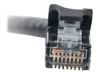 C2G Cat6 Booted Unshielded (UTP) Crossover Patch Cable - Risteytyskaapeli - RJ-45 (uros) to RJ-45 (uros) - 7 m - UTP - CAT 6 - valettu, piikitön, säikeinen - musta 83545