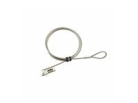 Kensington NanoSaver 2.0 EQ - Lås för säkerhetskabel - kombination, återställbar - silver - 1.8 m K65090WW