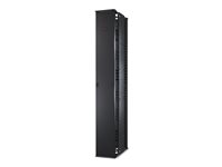 APC Cable Management - Kabelhållarsats för rack - svart - för P/N: NBWL0355A, SMX2000LVNCUS, SMX2KR2UX145, SMX3000HV-BR, SMX3000LV2U-BR, SMX3KR2UNCX145 AR8675