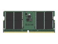 Kingston - DDR5 - moduuli - 32 Gt - 262-nastainen SO-DIMM - 4800 MHz / PC5-38400 - CL40 - 1.1 V - puskuroimaton - non-ECC malleihin Dell Inspiron 14, 16; Precision 34XX; Vostro 7620; HP ZBook Power G9, Studio G9 KCP548SD8-32