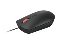 Lenovo ThinkPad Compact - Mus - höger- och vänsterhänta - optisk - 4 knappar - kabelansluten - USB, USB-C - korpsvart - OEM - för ThinkPad T16 Gen 4 21QN 4Y51D20850