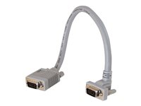 C2G Premium SXGA 90° Up Angled - VGA-kabel - HD-15 (VGA) (hane) till HD-15 (VGA) (hane) - 7 m - 90° anslutning 81045