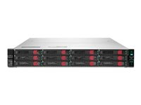 HPE StoreEasy 1670 Expanded Storage - NAS-palvelin - 12 telineet - 32 Tt - telineasennettava - Serial ATA-600 / SAS 3.0 / PCI Express (NVMe) - HDD 4 Tt x 8 - RAID RAID 0, 1, 5, 6, 10, 50, 60, 1ADM, 10ADM - RAM 16 Gt - Gigabit Ethernet - iSCSI tuki - 2U - BTO S2A30A