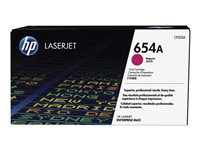 HP 654A - Magenta - alkuperäinen - LaserJet - väriainekasetti (CF333A) malleihin Color LaserJet Enterprise M651dn, M651n, M651xh; Color LaserJet Managed M651dnm, M651xhm CF333A