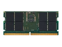 Kingston - DDR5 - moduuli - 16 Gt - 262-nastainen SO-DIMM - 4800 MHz / PC5-38400 - CL40 - 1.1 V - puskuroimaton - non-ECC malleihin Dell Inspiron 14, 16; Precision 34XX, 7770; Vostro 7620; Lenovo ThinkPad P15v Gen 3 KCP548SS8-16