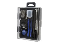 Startech Cell Phone Repair Kit - with Case - Multipurpose - Computer Tool Kit - Electronics Kit - PC Tool Kit (CTKRPR) - Reparationsverktygssats för mobiltelefoner - 23 delar - i fodral CTKRPR
