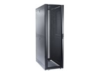 APC NetShelter SX Enclosure with Sides - Rack - svart - 45U - 19" - TAA-kompatibel - för P/N: SMT2200I2U-BR, SMT3000RMI2UC, SMX2KR2UNCX145, SRT3000XLA, SRT3000XLAUS, SRT5KRMXLTUS AR3305
