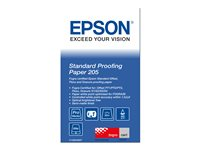 Epson Proofing Paper Standard - Rulla (43,2 cm x 50 m) 1 rulla (rullat) vedospaperi malleihin Stylus Pro 4900 Spectro_M1; SureColor P5000, SC-P10000, P20000, P5000, P6000, P7500, P9500 C13S045007