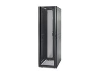 APC NetShelter SX - Rack - svart - 48U - 19" - TAA-kompatibel - för P/N: SMT2200I2U-BR, SMT3000RMI2UC, SMX2KR2UNCX145, SRT3000XLA, SRT3000XLAUS, SRT5KRMXLTUS AR3107