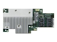 Intel RAID Controller RMSP3AD160F - Kontrollerkort (RAID) - 16 Kanal - SATA 6Gb/s / SAS 12Gb/s / PCIe - RAID 0, 1, 5, 6, 10, 50, JBOD, 60 - PCIe 3.0 x8 RMSP3AD160F