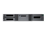 HPE Storage MSL2024 Gen4 - Bandbibliotek 1.1 PB - platser: 24 - inga bandenheter - högsta antal enheter: 2 - kan monteras i rack - 2U - för StoreEver MSL2024 AK379B