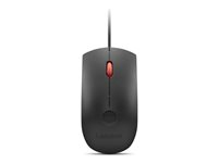 Lenovo - Mus - optisk - 3 knappar - kabelansluten - USB - svart, röd - för ThinkPad T16 Gen 4 21QN 4Y51S24029