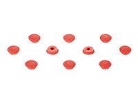 Lenovo - Trackpoint-hätta - röd - (CRU) - Tier 1, FRU, OEM (paket om 10) - för ThinkPad T14 Gen 3; T16 Gen 4; X1 Carbon Gen 11; X1 Nano Gen 2; X1 Yoga Gen 8 4XH0X88960
