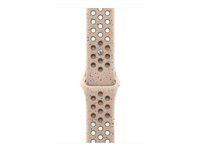 Apple Nike - Band för smart klocka - 46mm - M/L (passar handleder på 160 - 210 mm) - desert stone MYL93ZM/A