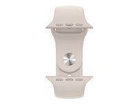 Apple - Band för smart klocka - Vanlig storlek - starlight - för Watch Hermès Series 12, SE 3, Series 10, Series 11, Series 12, Ultra 3, Ultra 4 MKUU3ZM/A